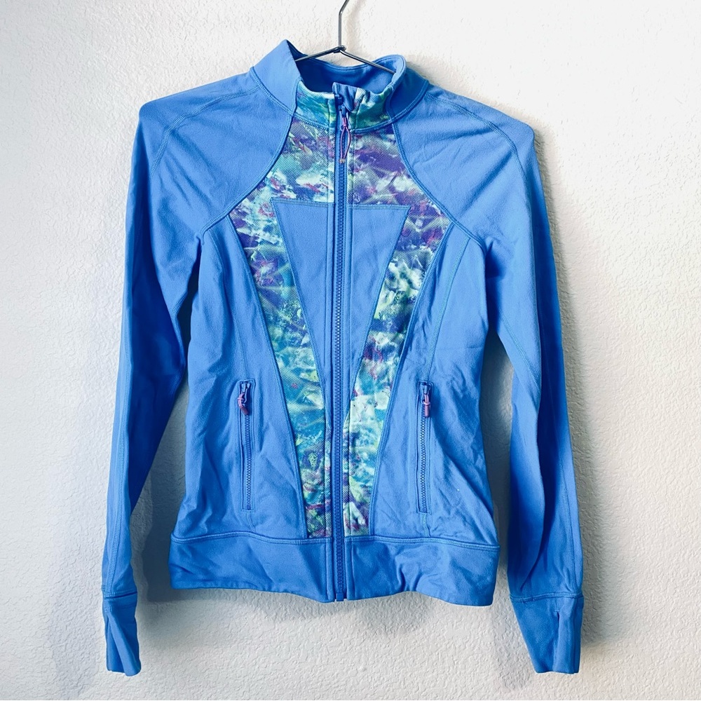 Iviva Long Sleeve Front Zip Sweatshirt Size 12